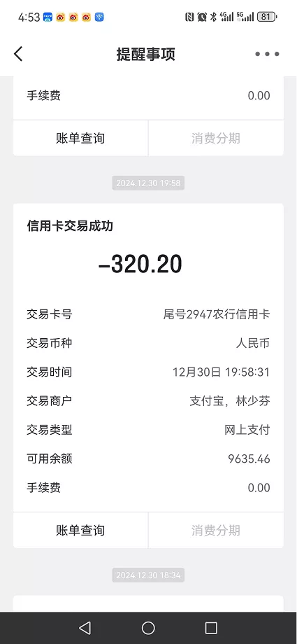 支付凭证截图Before