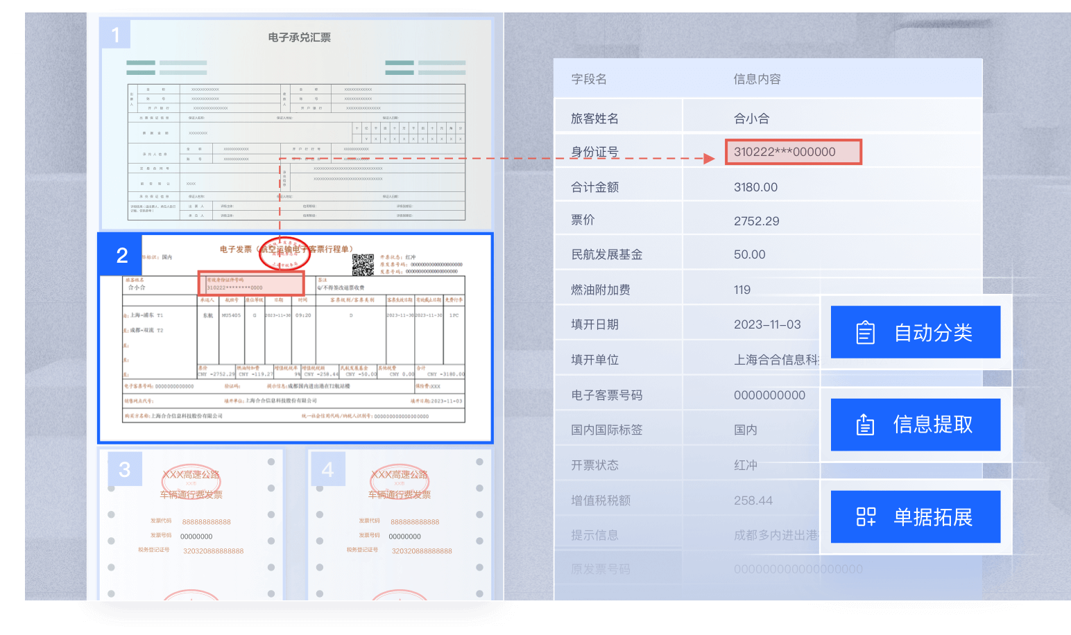 DocFlow 票据自动化